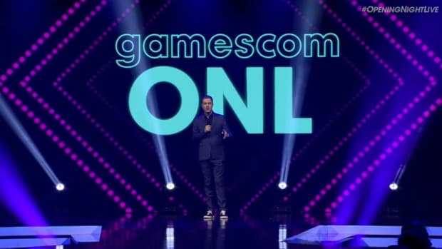 Geoff Keighley hosting Opening Night Live 2023.